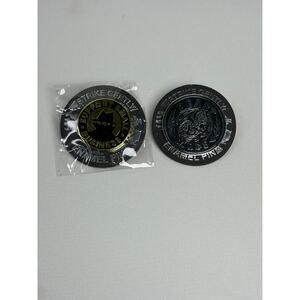 Strike Gently Enamel Pin Lot of 2 Beast Mode and Support Small Business NEW